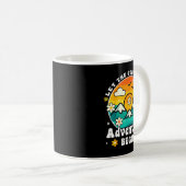 Let The 6th Grade Adventure Begin Retro First Day Kaffeetasse (VorderseiteRechts)