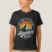 Let The 7th Grade Adventure Begin Back To School S T-Shirt (Vorderseite)