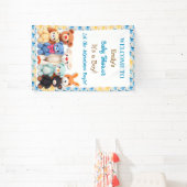 Let the Adventures Begin | Boy's Baby Shower Banner (InSitu)