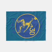 Let The Chef Cook Funny Basketball Court Legend Mo Fleecedecke (Vorderseite (Horizontal))