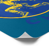 Let The Chef Cook Funny Basketball Court Legend Mo Poster (Ecke)