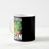 Let the fiesta begin funny cinco de mayo mexican L Kaffeetasse (Vorderseite Links)