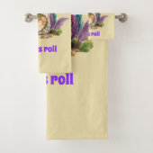 Let The Good Times Roll Mardi Gras Badhandtuch Set (Insitu)