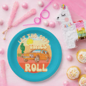 Let the good times roll vintage pappteller (Party)