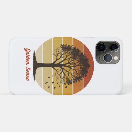 Let the Gourd Times Roll Autumn Design Case-Mate iPhone Hülle (Rückseite (Horizontal))
