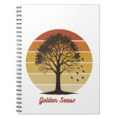 Let the Gourd Times Roll Autumn Design Notizblock (Vorderseite)