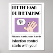 Let the Hand Do the Talking poster (Vorne)