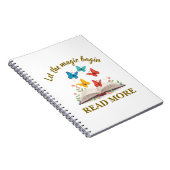 Let the Magic Begin Read More Notizblock (Rechte Seite)