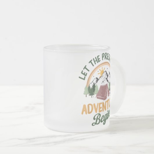 Let The Preschool Adventure Begin Camping Back To  Mattglastasse (VorderseiteRechts)