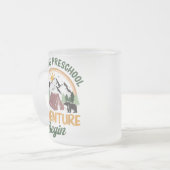 Let The Preschool Adventure Begin Camping Back To  Mattglastasse (Vorderseite Links)