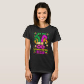 Let The Shenanigans Begin Jester Mardi Gras Carniv T-Shirt (Vorne ganz)