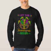 Let The Shenanigans Begin Mardi Gras 2023 Kids Men T-Shirt (Vorderseite)