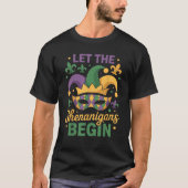 Let The Shenanigans Begin Mardi Gras 2025 Lips New T-Shirt (Vorderseite)