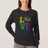 Let The Shenanigans begin Mardi Gras love y'all Pr T-Shirt (Vorderseite)