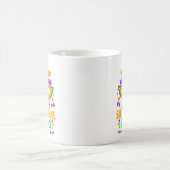 Let The Shenanigans Begin Mardi Gras Mask Kaffeetasse (Mittel)