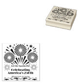 Let the Sparks Fly America's 250th Celebration Art Gummistempel (Stempel)