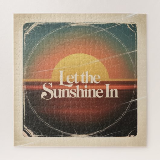 Let The Sunshine In Puzzle (Vertikal)