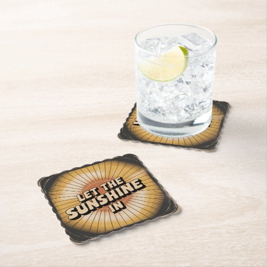 Let The Sunshine In Untersetzer (Vor Ort)