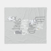 Let the Wild Rumpus Start Fleecedecke (Vorderseite (Horizontal))