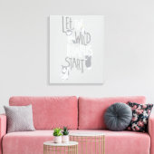 Let the Wild Rumpus Start Leinwanddruck (Insitu (Wohnzimmer))