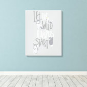Let the Wild Rumpus Start Leinwanddruck (Insitu (Holzboden))