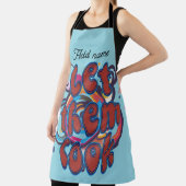 Let Them Cook Personalized Kitchen Schürze (InSitu)
