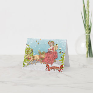 Let Them Eat Cupcakes for Christmas Feiertagskarte