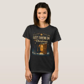 Let Them In for Christmas Design T-Shirt (Vorne ganz)