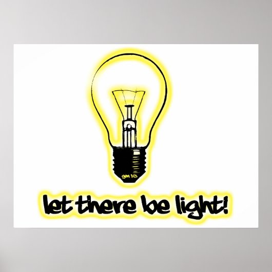 Let There Be Light Poster (Vorne)