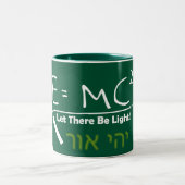 Let There Be Light Zweifarbige Tasse (Mittel)