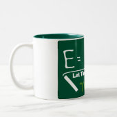 Let There Be Light Zweifarbige Tasse (Links)