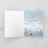 Let There Be Peace on Earth Winter Scene Karte (Innenseite)