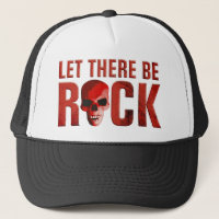 let there be rock skull red