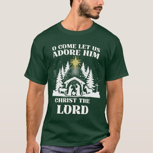 Let Us Adore Him T-Shirt (Vorderseite)