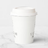 Let You Light Shine Before Others Pappbecher (Links)