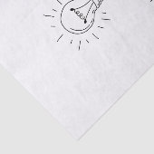 Let You Light Shine Before Others Seidenpapier (Ausschnitt)