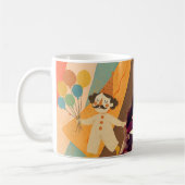 Let Your Imagination Roam - Retro Circus Storytime Kaffeetasse (Links)