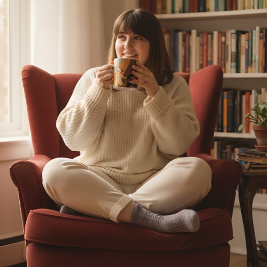 Let Your Imagination Roam - Retro Circus Storytime Kaffeetasse