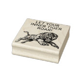 Let Your Inner Tiger Roar Inspirational Stamp Gummistempel (Stempel)