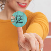Let Your Light Shine Inspirational Sticker