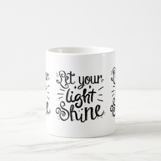 Let Your Light Shine Kaffeetasse (Mittel)