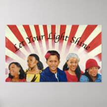 Let Your Light Shine Poster