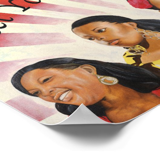 Let Your Light Shine Poster (Ecke)