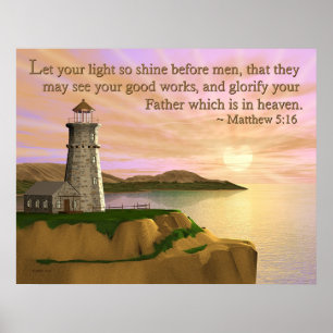 Let Your Light Shine Poster