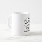 Let Your Light Shine with God's Lanterns Kaffeetasse (Vorderseite Links)