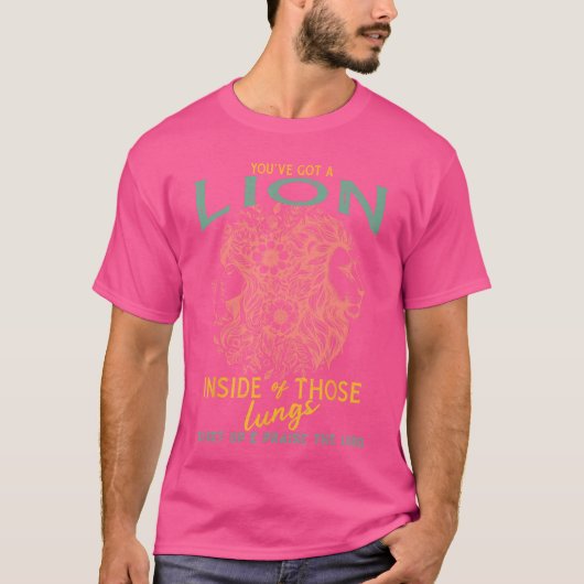 Let Your Lion Out Brandon Inside ofhose Lungs So G T-Shirt (Vorderseite)