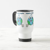 Let Your Smile Change the World Travel Mug Reisebecher (Vorderseite Links)