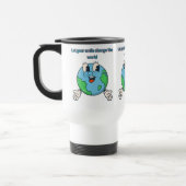 Let Your Smile Change the World Travel Mug Reisebecher (Links)