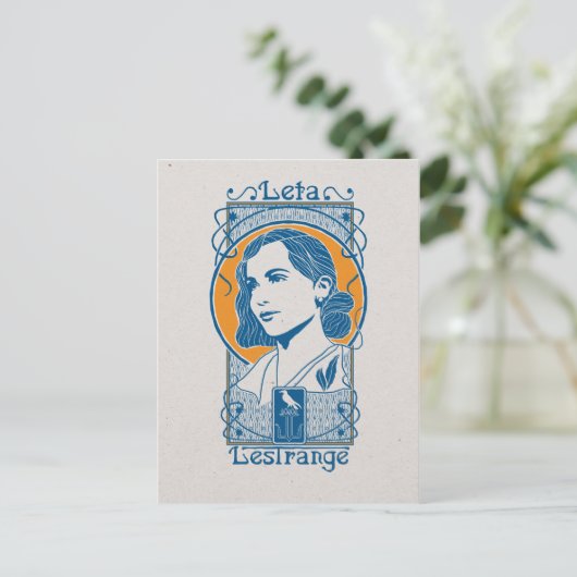 Leta Lestrange Illustration Postkarte (Stehend Vorderseite)