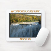 Letchworth Staat Park Middle Falls Mousepad (Mit Mouse)